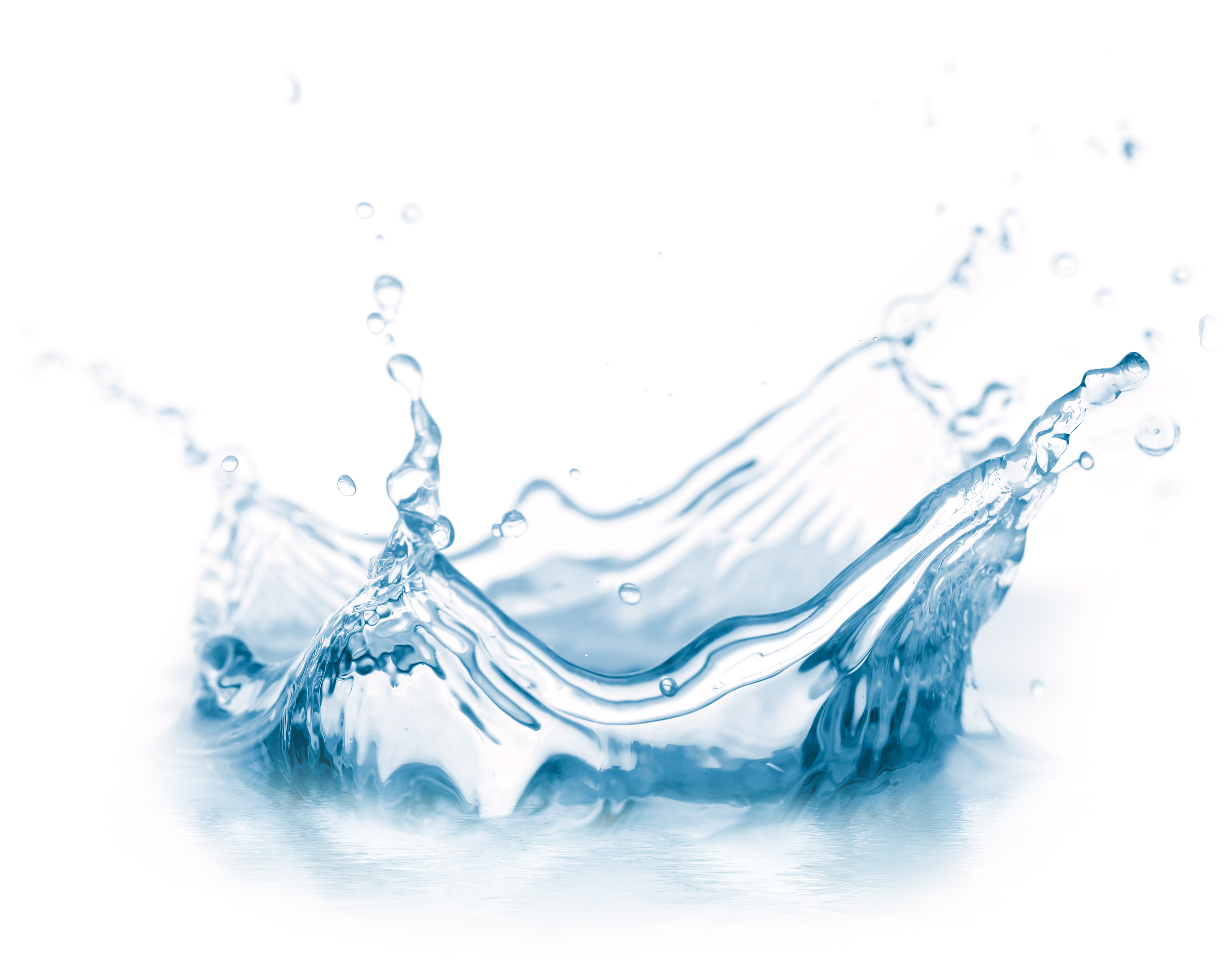 Dynamic splash water drops, W