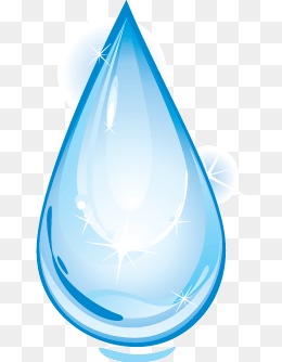 Blue Water Drops Water Drops Vector Material, Blue Drops Of Water Droplets, Drops, - Water Droplet, Transparent background PNG HD thumbnail
