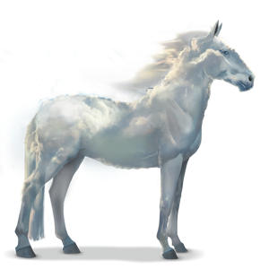Cloud, Water Horse. Cloud Is The Son Of Rain And Geyser - Water Horse, Transparent background PNG HD thumbnail