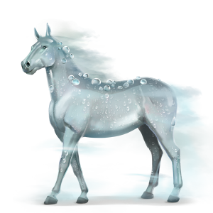 Dew Divine Horse - Water Horse, Transparent background PNG HD thumbnail