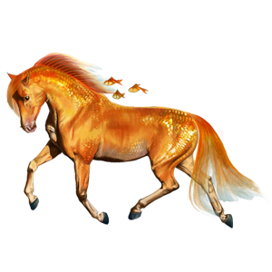 File:water Horse (2) Goldfish .png - Water Horse, Transparent background PNG HD thumbnail