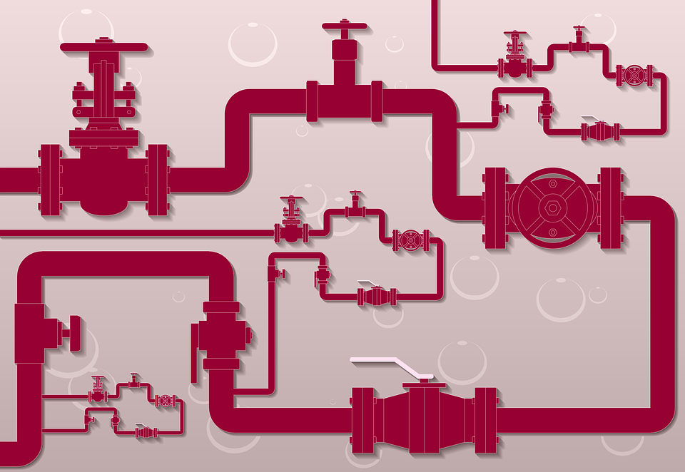 Pipeline, Gate Valve, Flowmeter, Water Meter, Valve - Water Pipeline, Transparent background PNG HD thumbnail