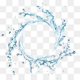Water drops PNG image