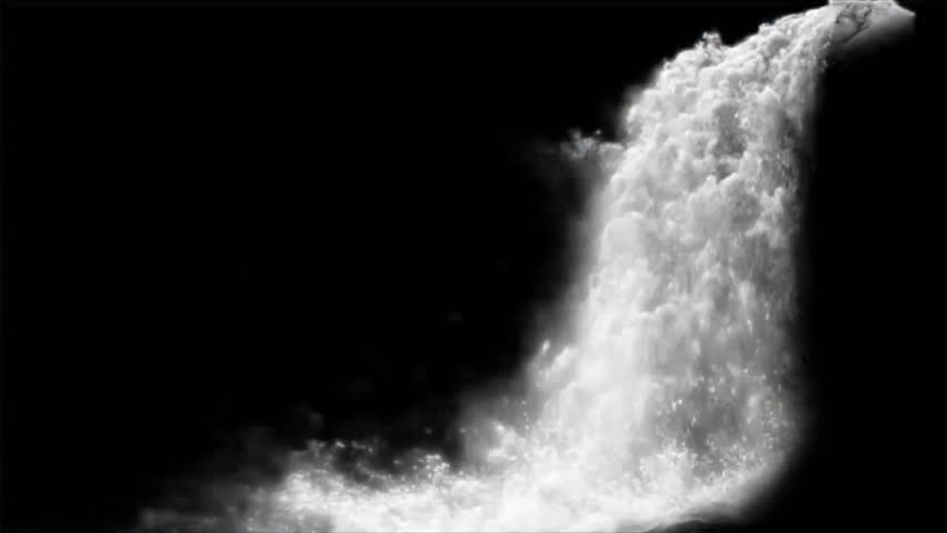 HD: Beautiful waterfall in ra