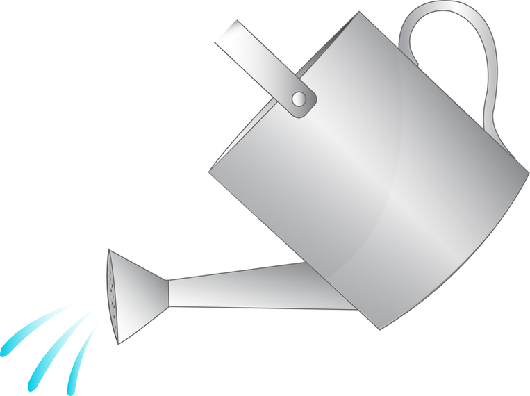 Watering Can Vector - Watering Can, Transparent background PNG HD thumbnail