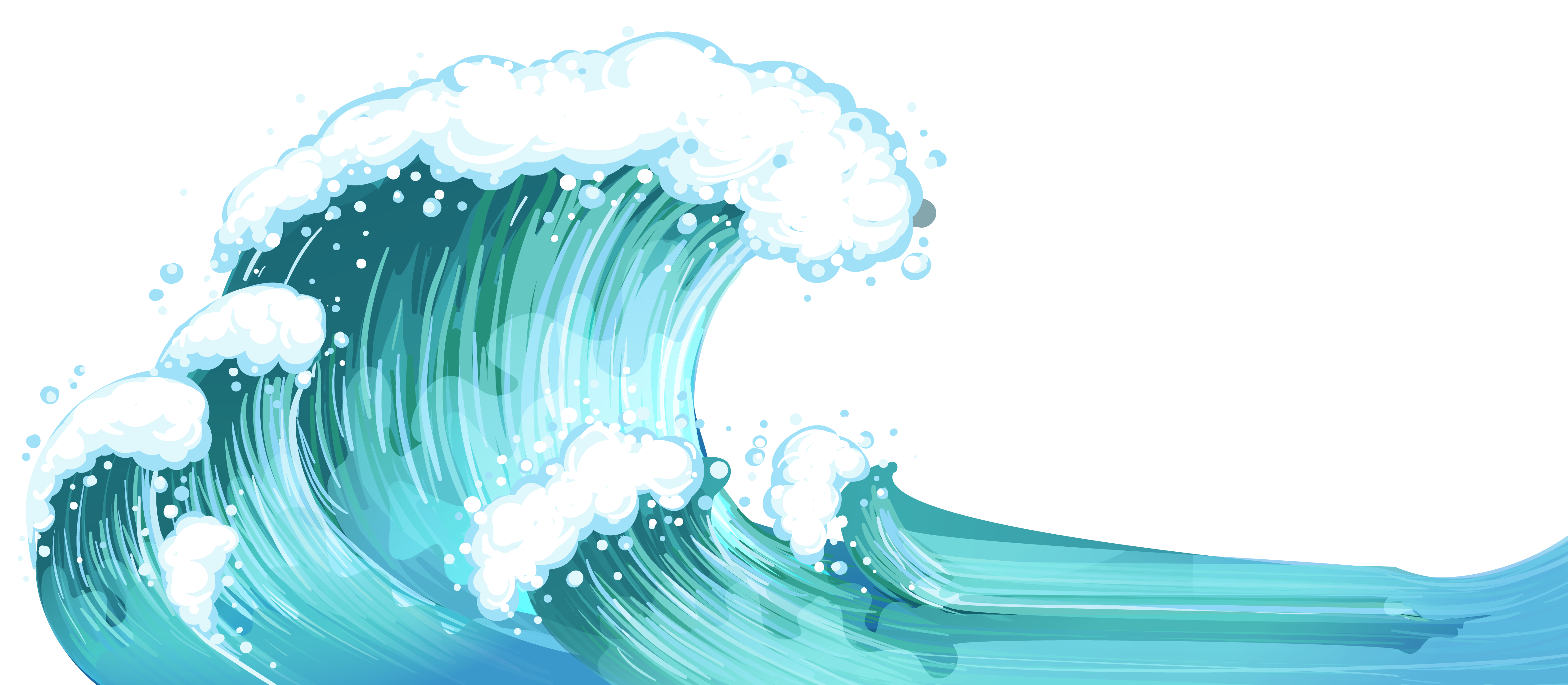 Waves Clipart - Waves, Transparent background PNG HD thumbnail