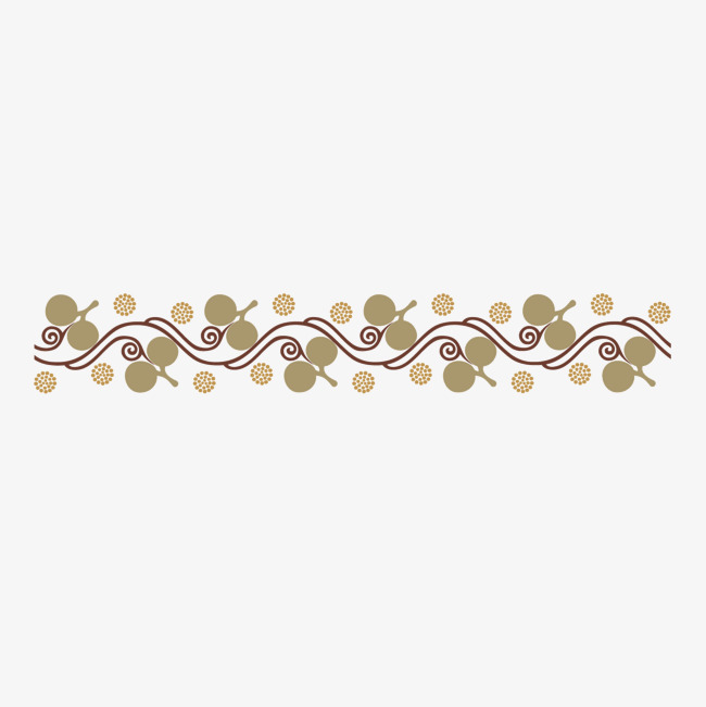 Vector Wavy Line Border Leaves Fluctuate, Vector, Wavy Line, Frame Png And Vector - Wavy Line Border, Transparent background PNG HD thumbnail
