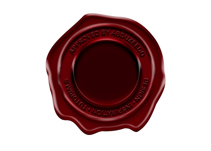 Easy Wax Seal In Illustrator And Photoshop - Wax Seal, Transparent background PNG HD thumbnail