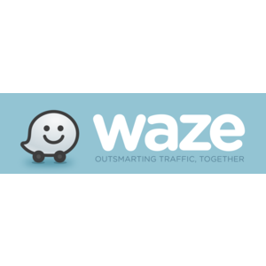Free Vector Logo Waze - Waze Vector, Transparent background PNG HD thumbnail