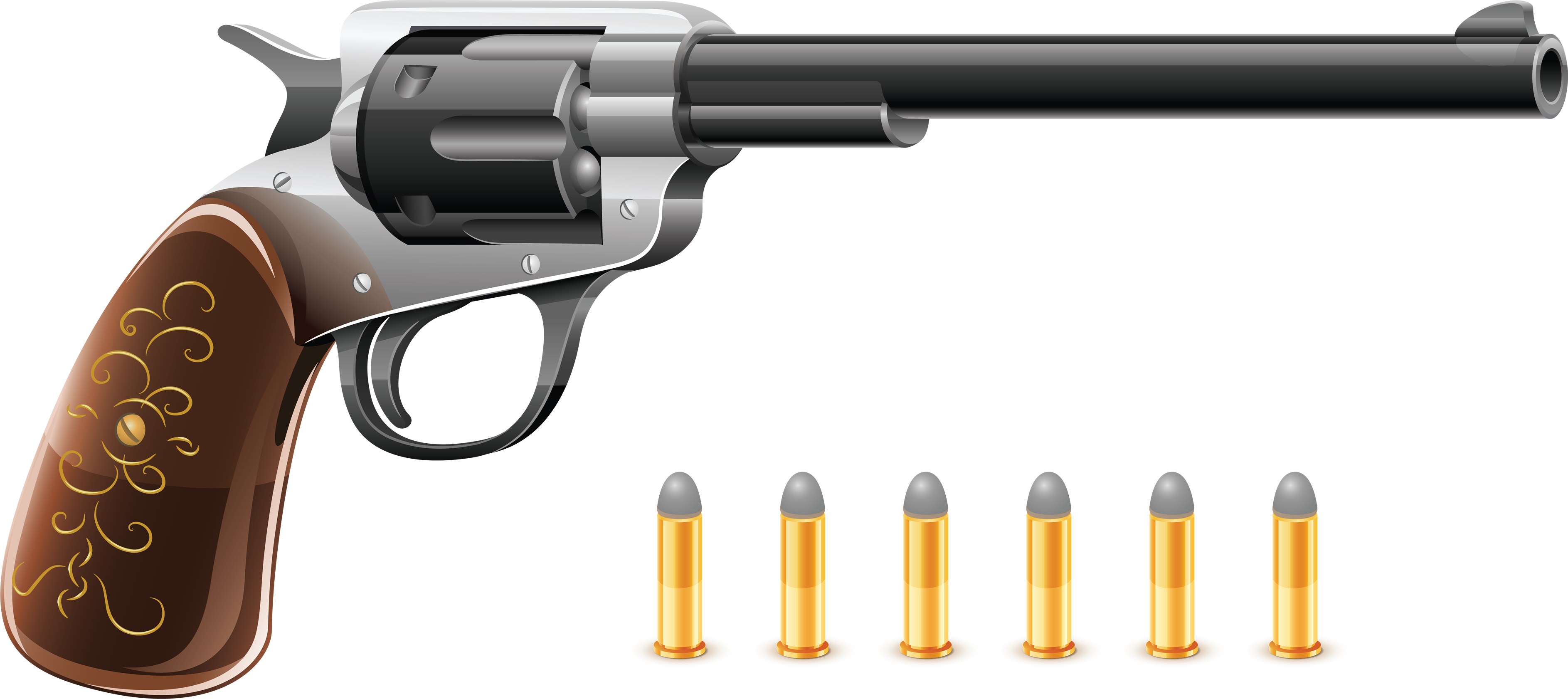 Revolver Colt Handgun Png Image - Weapon, Transparent background PNG HD thumbnail