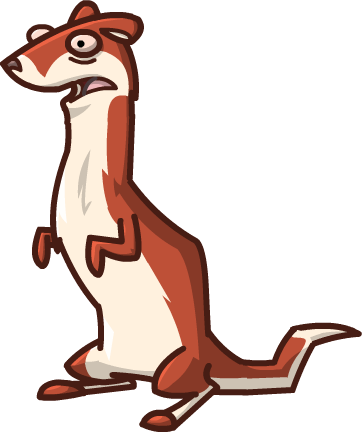 File:ice Weasel.png - Weasel, Transparent background PNG HD thumbnail