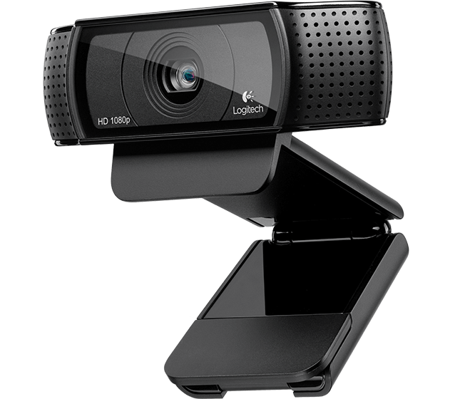 Logitech C920 Hd Pro Webcam - Webcam, Transparent background PNG HD thumbnail