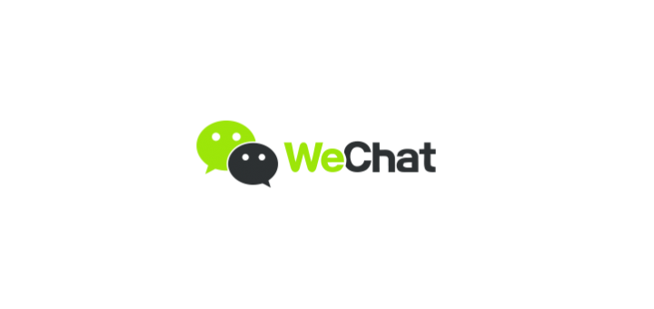 WeChat logo, wordmark