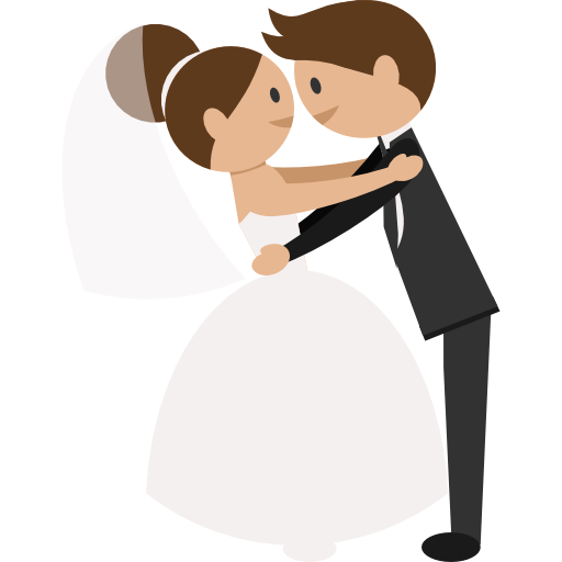 Wedding Couple PNG Clipart