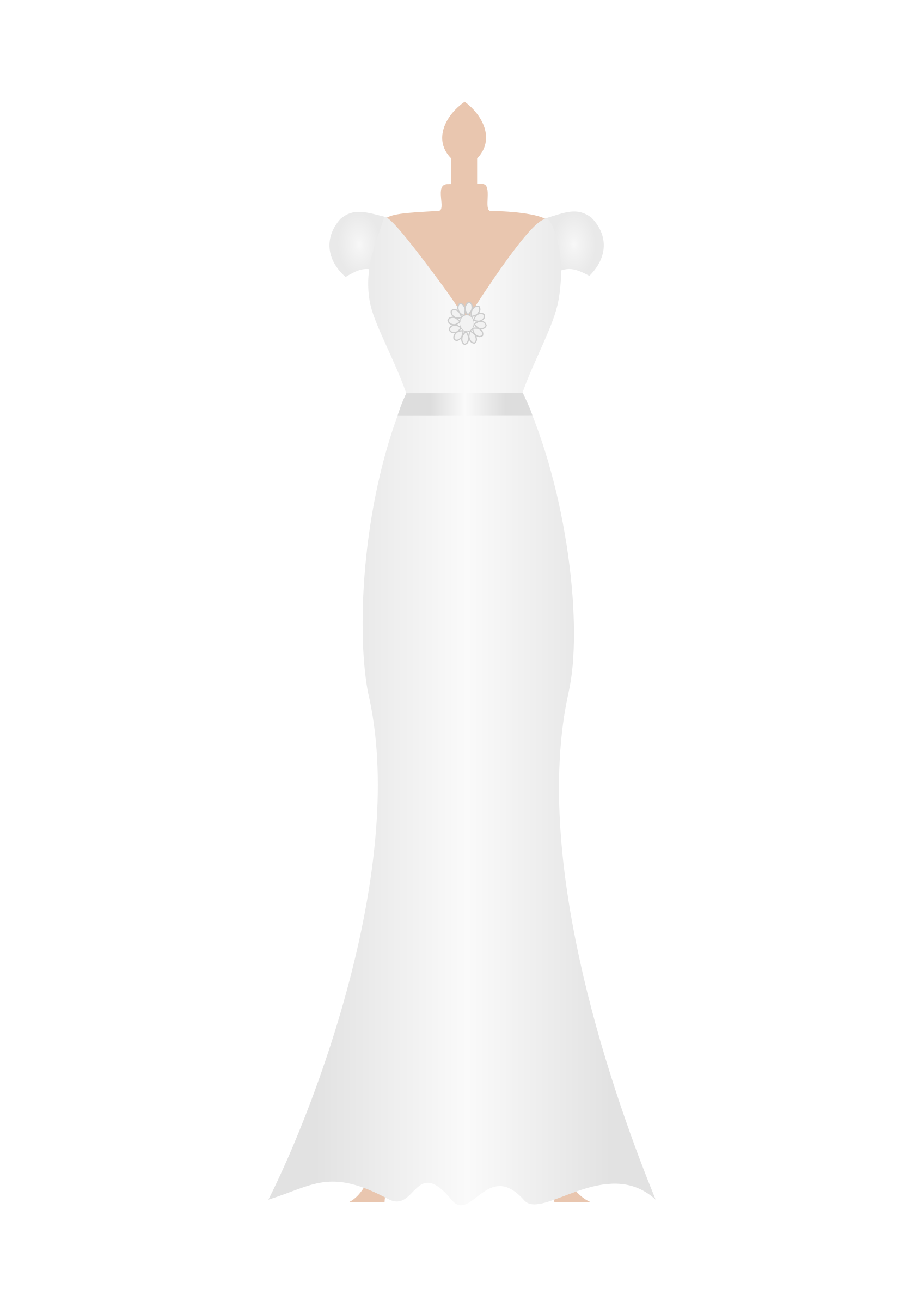 Pin Dress Clipart Wedding Dress #7 - Wedding Dress And Tux, Transparent background PNG HD thumbnail