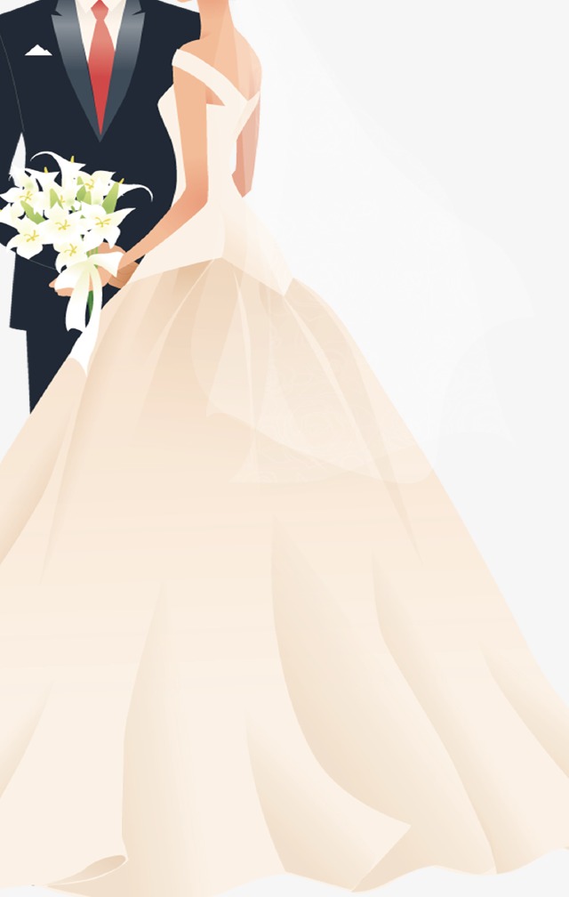 Bride And Groom, Bride And Groom, Love, Lily Png Image - Wedding Download, Transparent background PNG HD thumbnail
