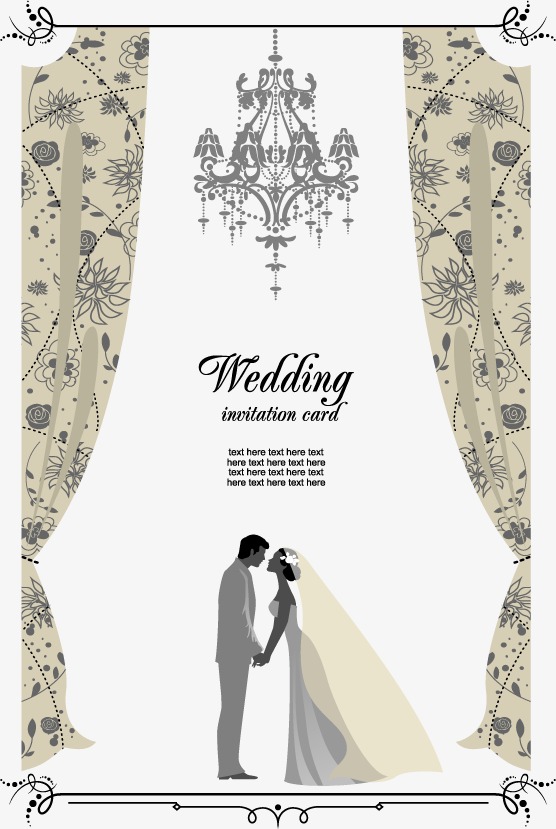 Vector Wedding Invitation, Hd, Vector, Greeting Cards Free Png And Vector - Wedding Download, Transparent background PNG HD thumbnail