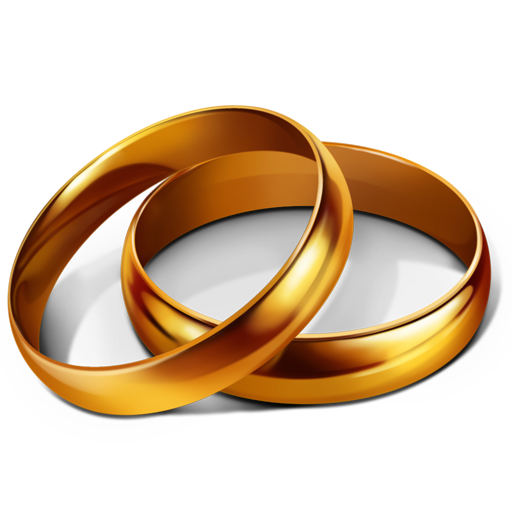 Wedding Rings Png - Wedding, Transparent background PNG HD thumbnail