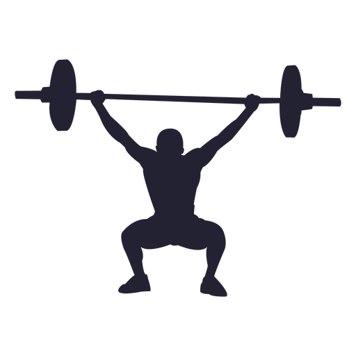 Weight Lifting Silhouette 1 Png - Weightlifting, Transparent background PNG HD thumbnail