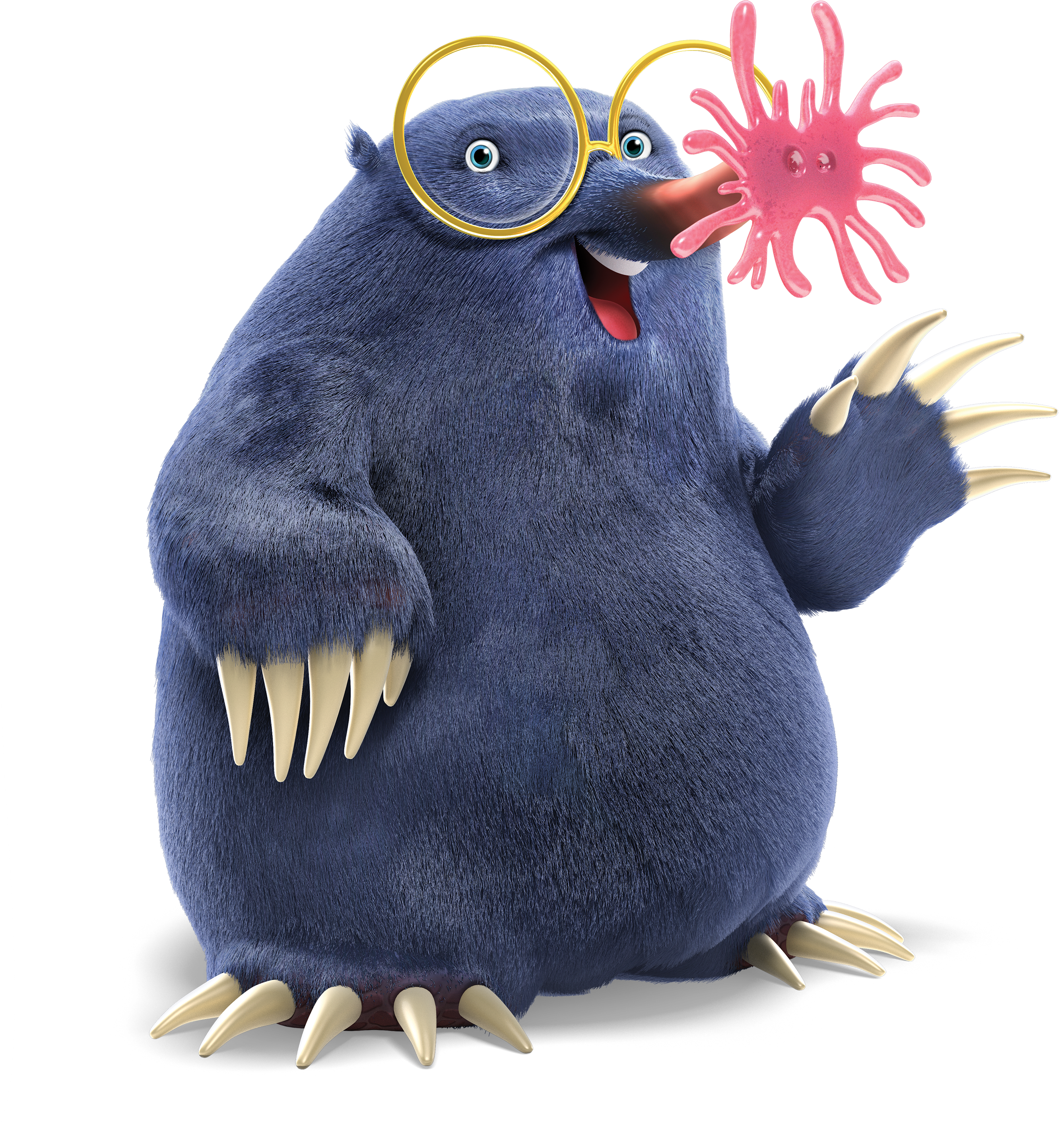 Day3Starnosedmole_Hi_Res.png Hdpng.com  - Weird Animals Vbs, Transparent background PNG HD thumbnail