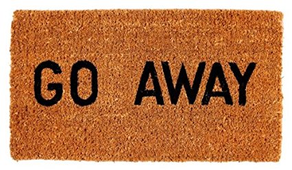 Amazon Pluspng.com : Kempf Go Away Doormat, 16 By 27 By 1 Inch : Funny Door Mats : Patio, Lawn U0026 Garden - Welcome Mat, Transparent background PNG HD thumbnail