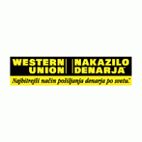 Western Union Slovenija Logo Vector - Western Union Vector, Transparent background PNG HD thumbnail