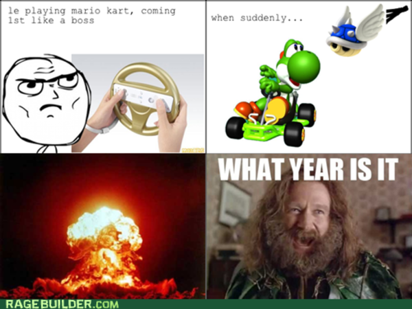 Le Playing Mario Kart, Coming 1St Like A Boss When Suddenly Hdpng.com What Year - What Year Is It, Transparent background PNG HD thumbnail