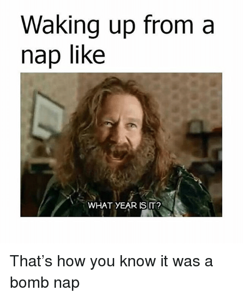 Wake, You, and Nap: when you 