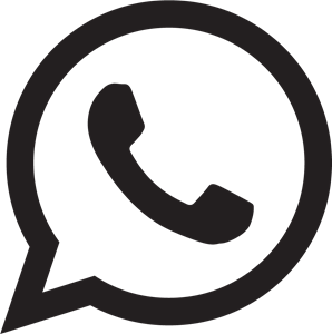 Whatsapp Logo Black And White Transparent Png   Pluspng - Whatsapp, Transparent background PNG HD thumbnail