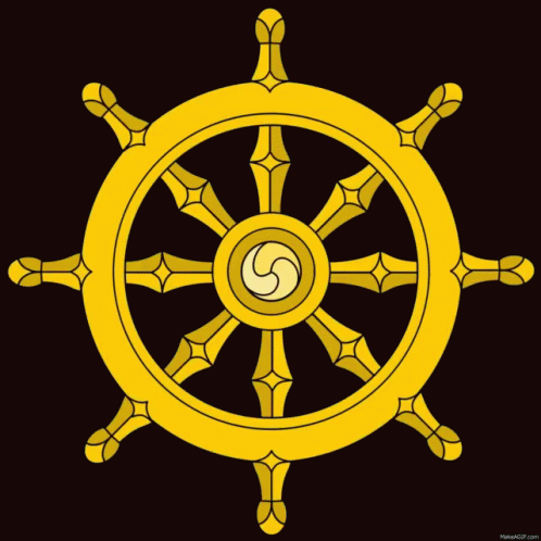 Wheel-of-Dharma-PNG-Image