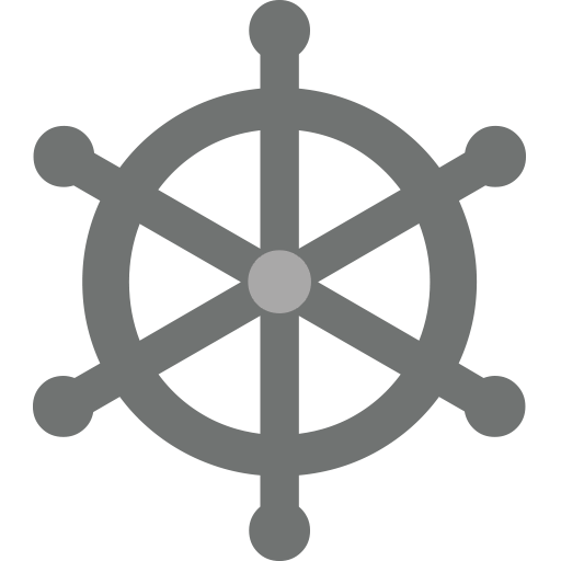 Wheel Of Dharma Emoji - Wheel Of Dharma, Transparent background PNG HD thumbnail