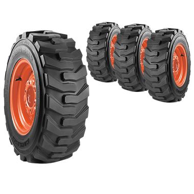 10X16.5 Guard Dog Hd Skid Steer Tire And Wheel Set - Wheel, Transparent background PNG HD thumbnail