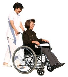 Walking people, Disabled Peop
