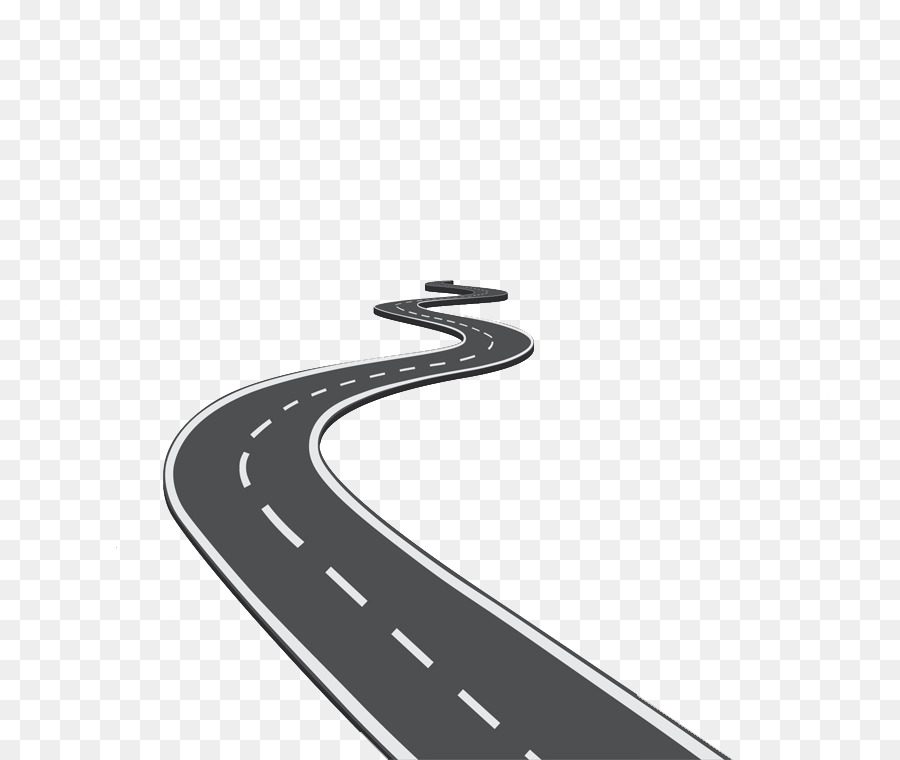 Road Icon   Creative Winding Road - Winding Road, Transparent background PNG HD thumbnail