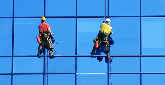 Hse Integro Offers Professional Commercial Glass/facade Cleaning Services. We Specialize In High Rise Window Cleaning, And Rope Access Window Cleaning Hdpng.com  - Window Cleaner, Transparent background PNG HD thumbnail