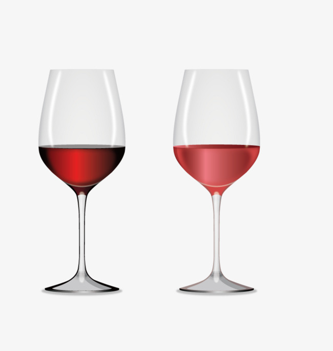 Vector Two Glasses, Hd, Vector, Red Wine Png And Vector - Wine Glass, Transparent background PNG HD thumbnail