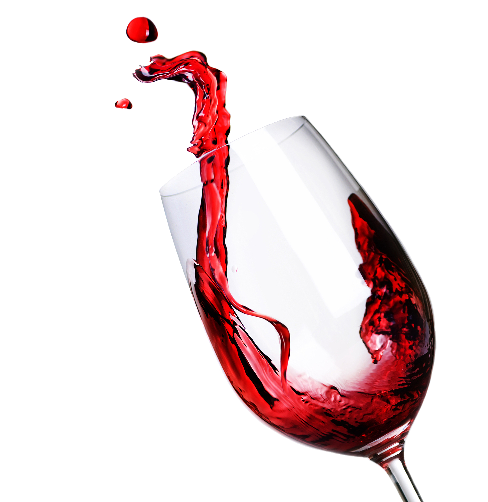 Wine Bottle and Glass PNG Vec