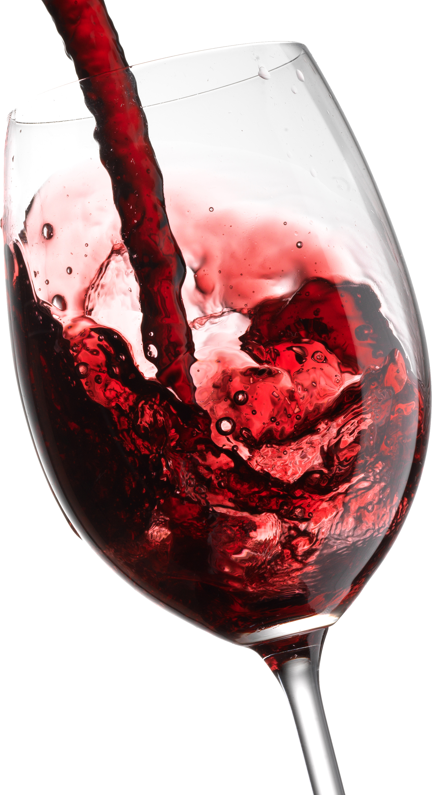 Vector red wine glass, Vector