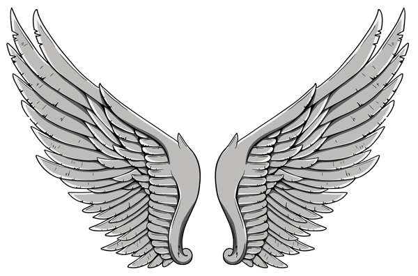 Top Wings Tattoos Png Images - Wings, Transparent background PNG HD thumbnail