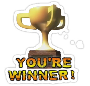 Youu0027Re Winner.png - Winner, Transparent background PNG HD thumbnail