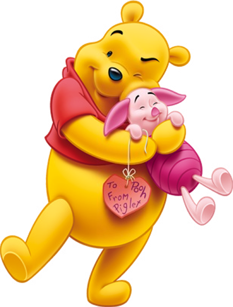 Disney Winnie The Pooh Clipart   Free Clip Art Images - Winnie The Pooh And Piglet, Transparent background PNG HD thumbnail