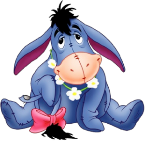 Eeyore Cliparts - Winnie The Pooh Eeyore, Transparent background PNG HD thumbnail