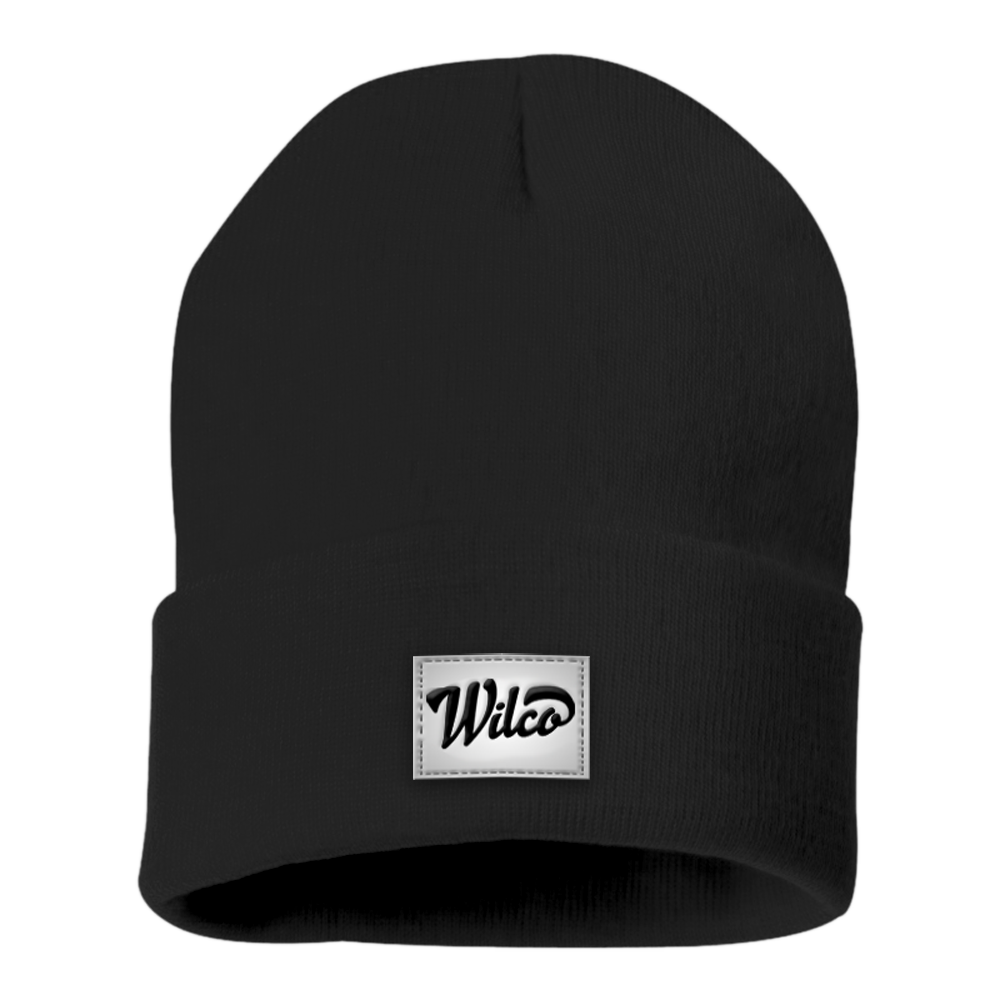 Image Of Winter Knit Hat Black - Winter Hat Black And White, Transparent background PNG HD thumbnail