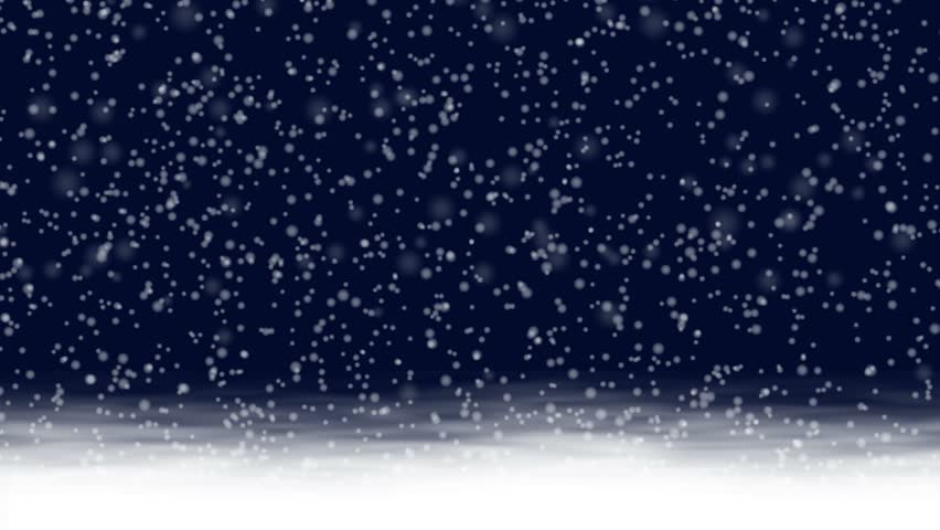 Heavy Snow Background Animation. Hdtv Version. Loop/cycle   Just Add Your Christmas - Winter, Transparent background PNG HD thumbnail