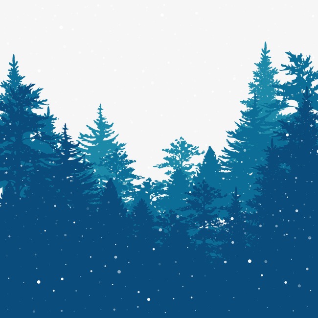 Vector Winter Forest, Hd, Vector, Snow Free Png And Vector - Winter, Transparent background PNG HD thumbnail