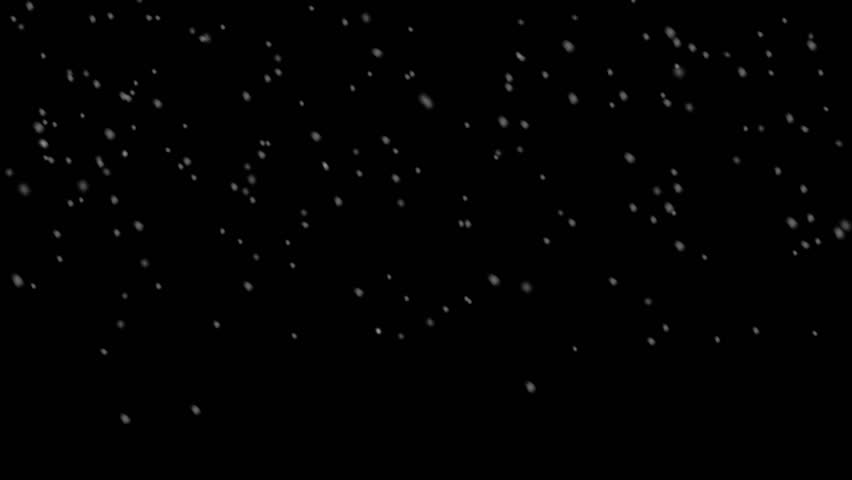 Winter Black Christmas Background With Falling Snow. Realistic Slow Motion Blurred Snowflake 3D Animation, - Winter, Transparent background PNG HD thumbnail