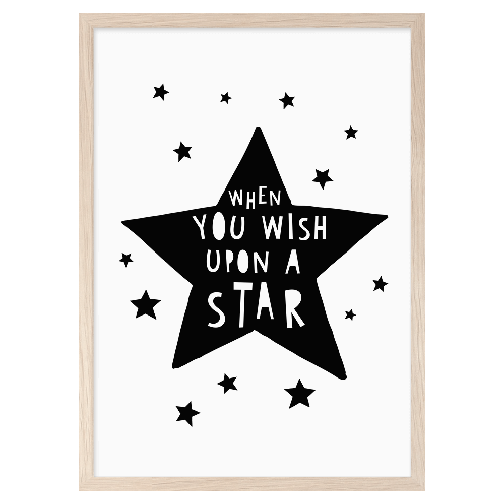 Wish Upon A Star Png - When You Wish Upon A Star Nursery Decor, Transparent background PNG HD thumbnail