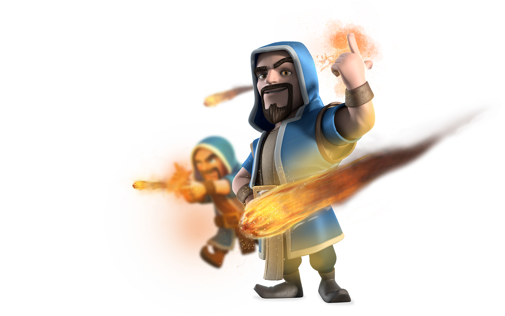Best Clash Of Clans Wizard Fireball Vector File Free - Wizard, Transparent background PNG HD thumbnail