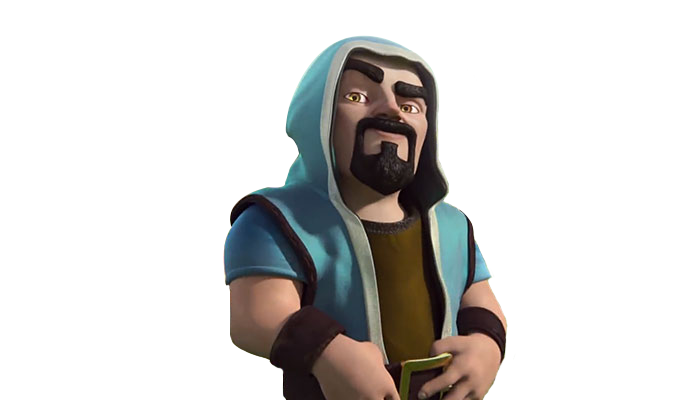Clash Of Clans Wizard Png Png Image - Wizard, Transparent background PNG HD thumbnail