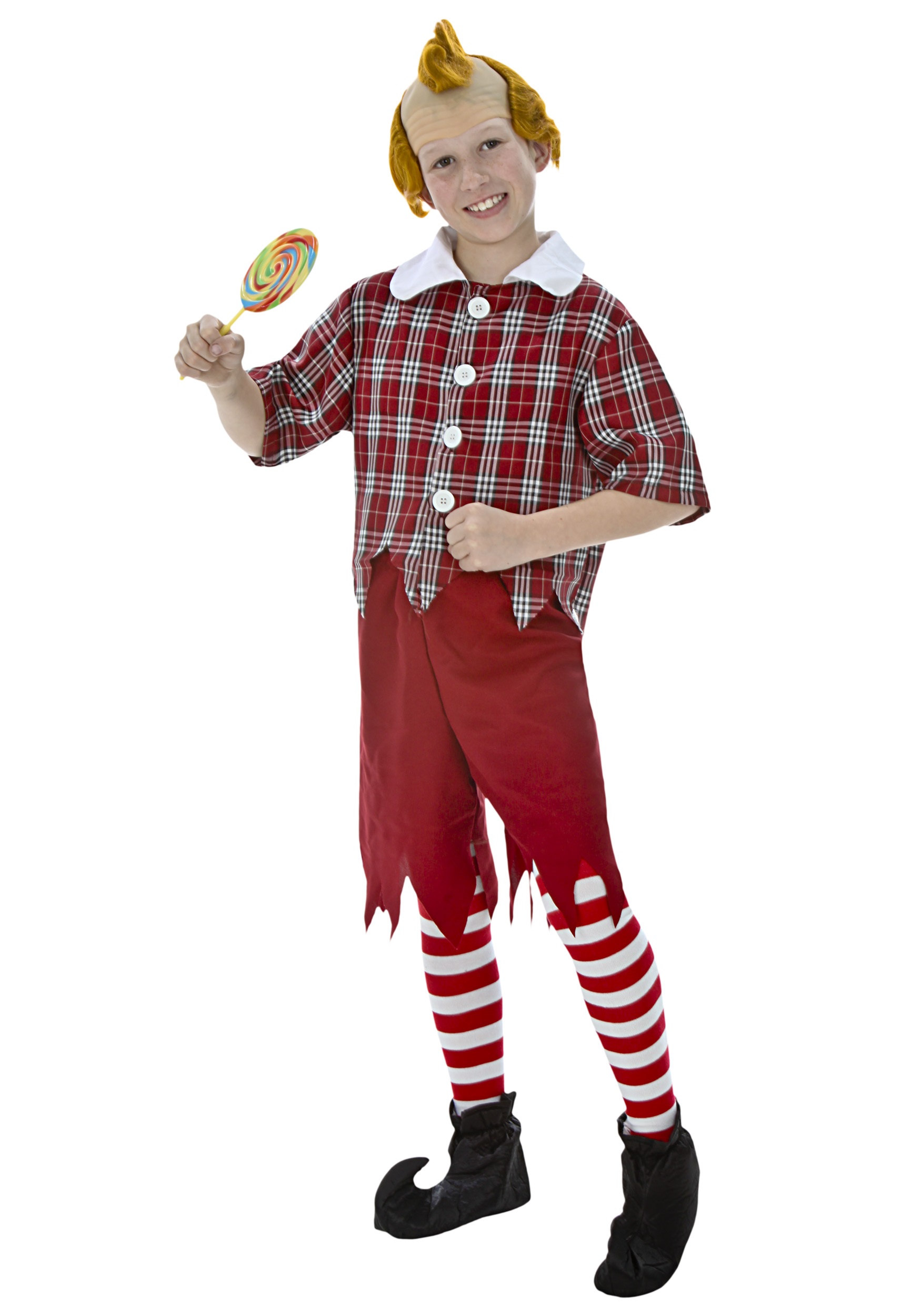 Child Red Munchkin Costume - Wizard Of Oz Munchkins, Transparent background PNG HD thumbnail